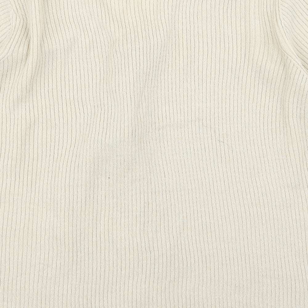 Bonmarché Womens Beige Cardigan Jumper Size L