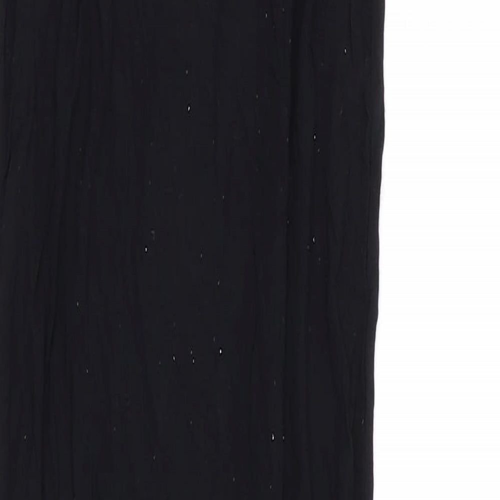 plt Womens Black Straight & Pencil Skirt Size 6 - Stretch waistband