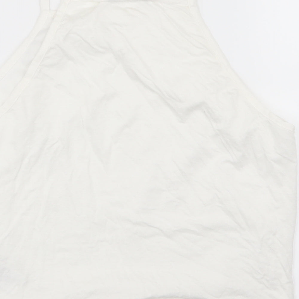 New Look Girls White Floral Camisole Tank Size 14-15 Years