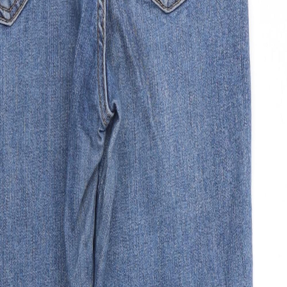 Topshop Womens Blue Skinny Jeans Size 28 in L30 in