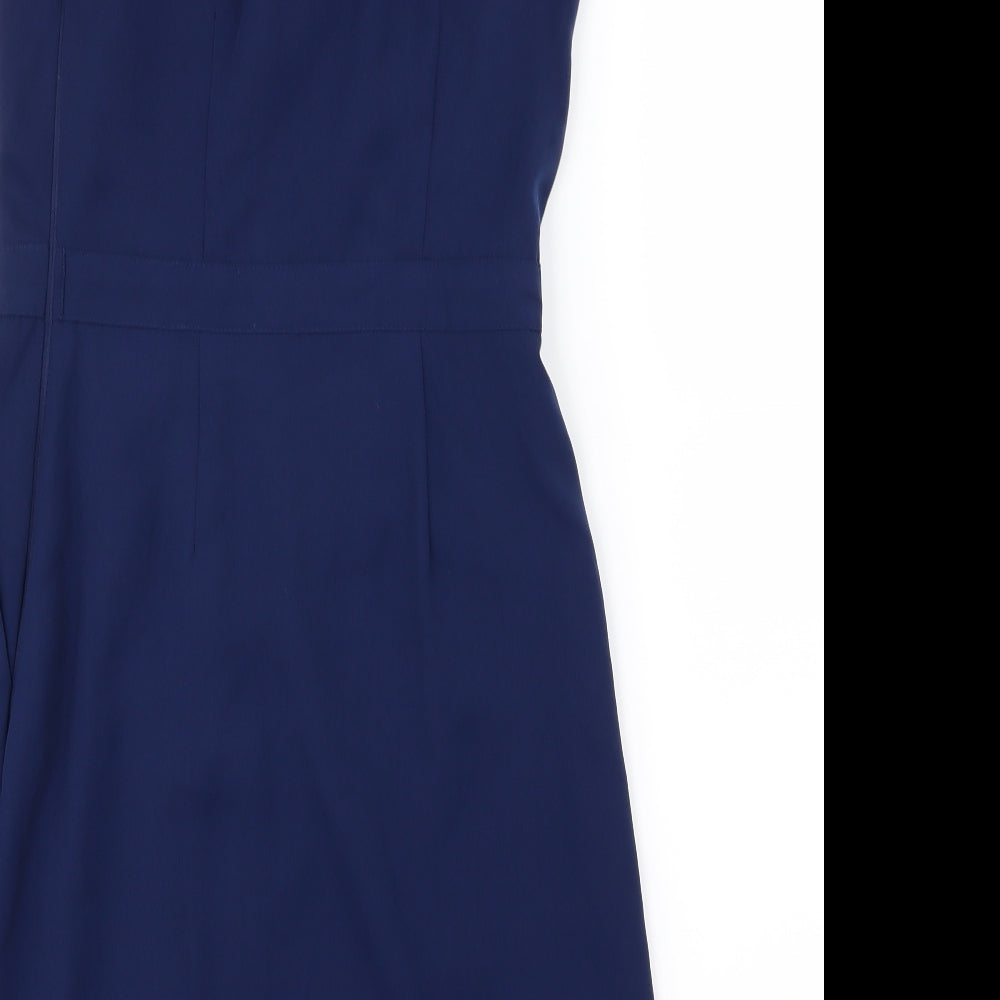 Warehouse Womens Blue Bodycon Size 10