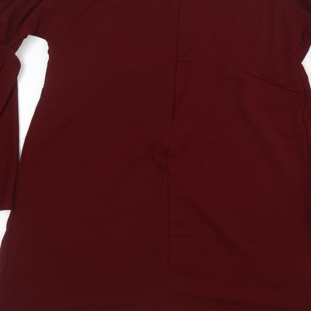 Missguided Womens Red Mini Size 10