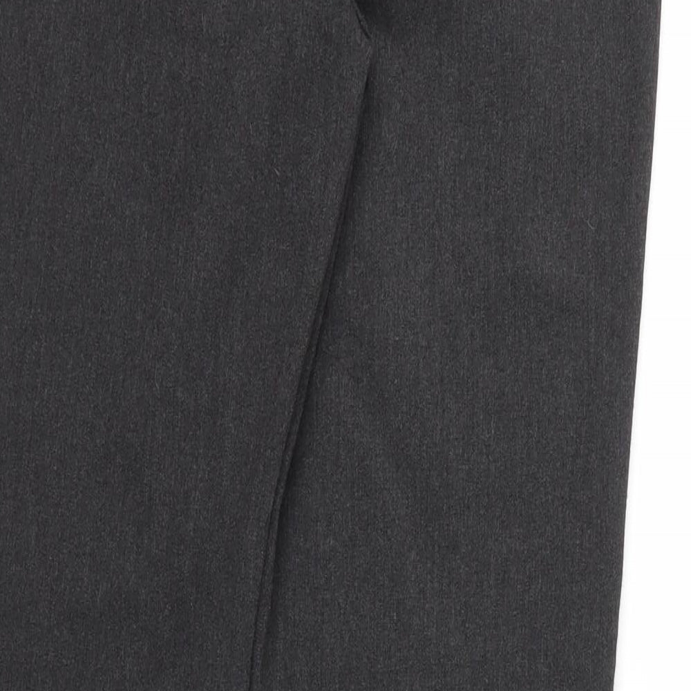 Marks & Spencer Womens Grey Trousers Size 12 L29 in