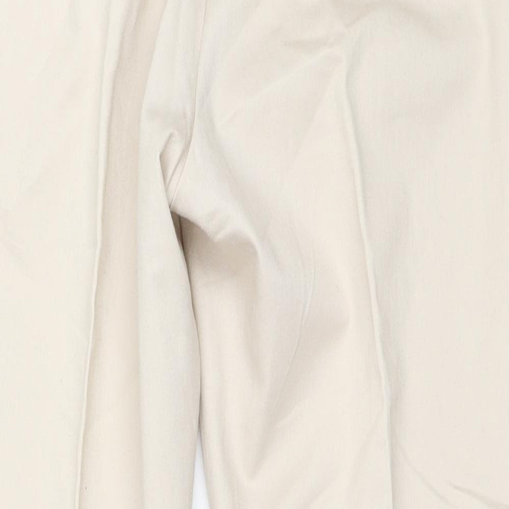 H&M Womens Beige Capri Trousers Size 44 L26.5 in