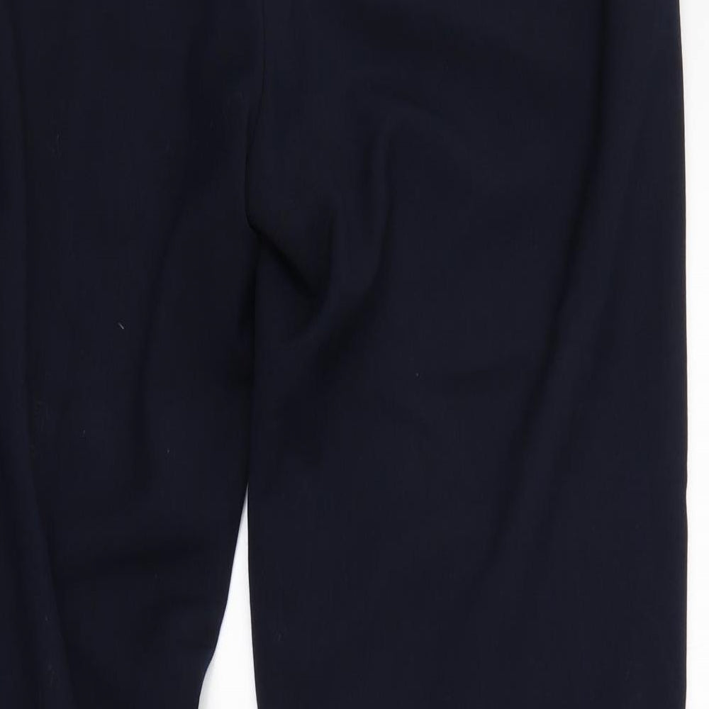 Debenhams Womens Blue Trousers Size 14 L27 in