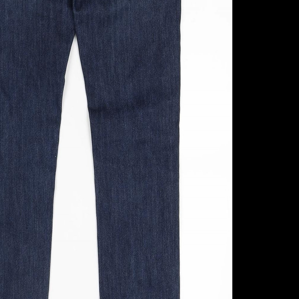 BIG STAR Womens Blue Denim Skinny Jeans Size 29 in L32 in