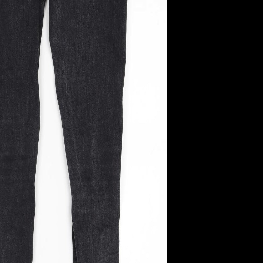 Topshop Womens Black Denim Jegging Jeans Size 28 in L28 in