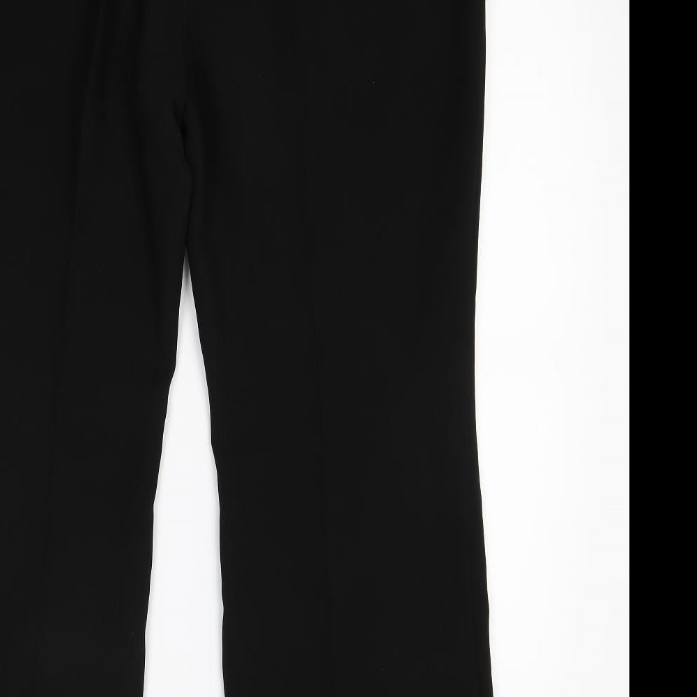 Ibo Womens Black Trousers Size 16 L28 in