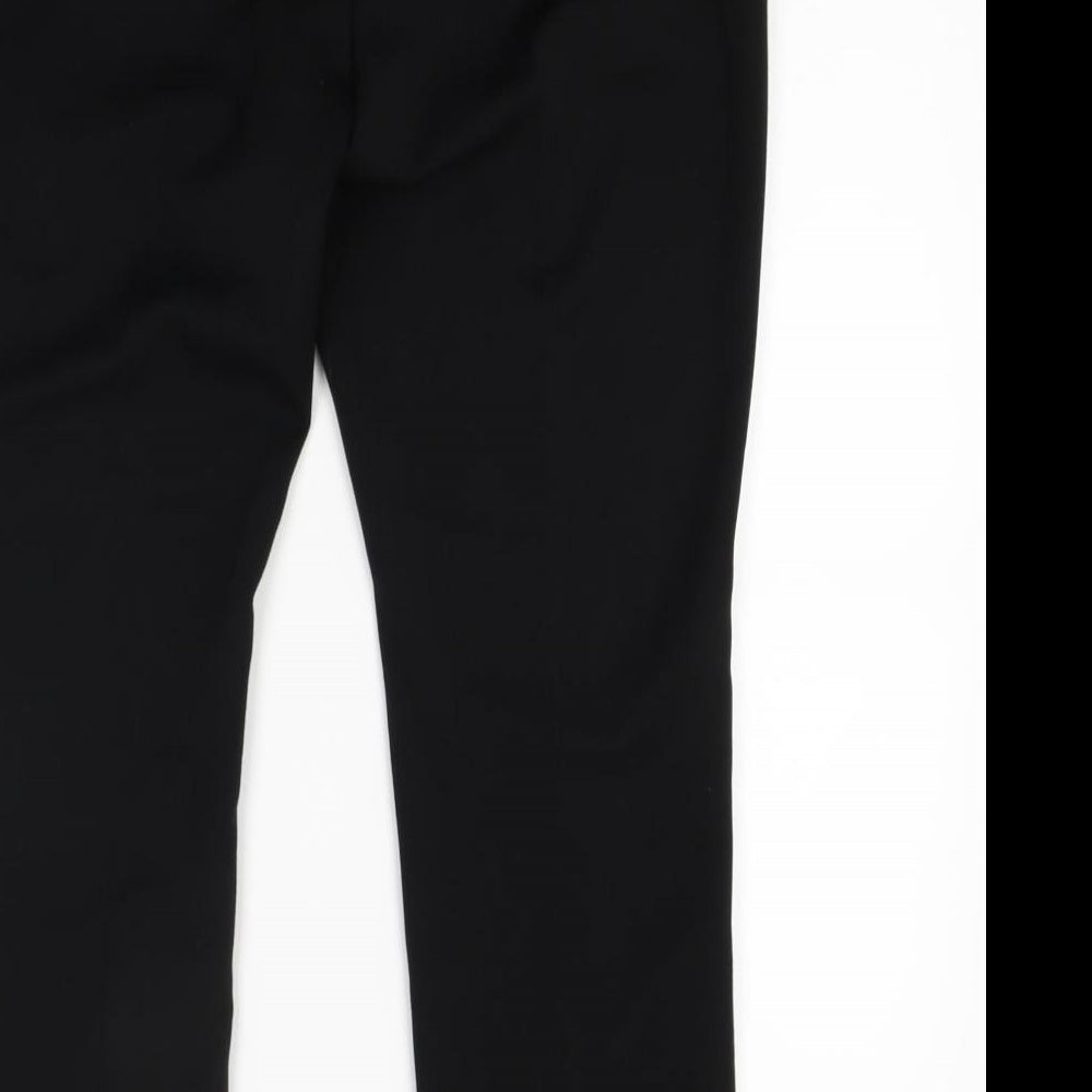 Marks and Spencer Womens Black Trousers Size 14 L26 in