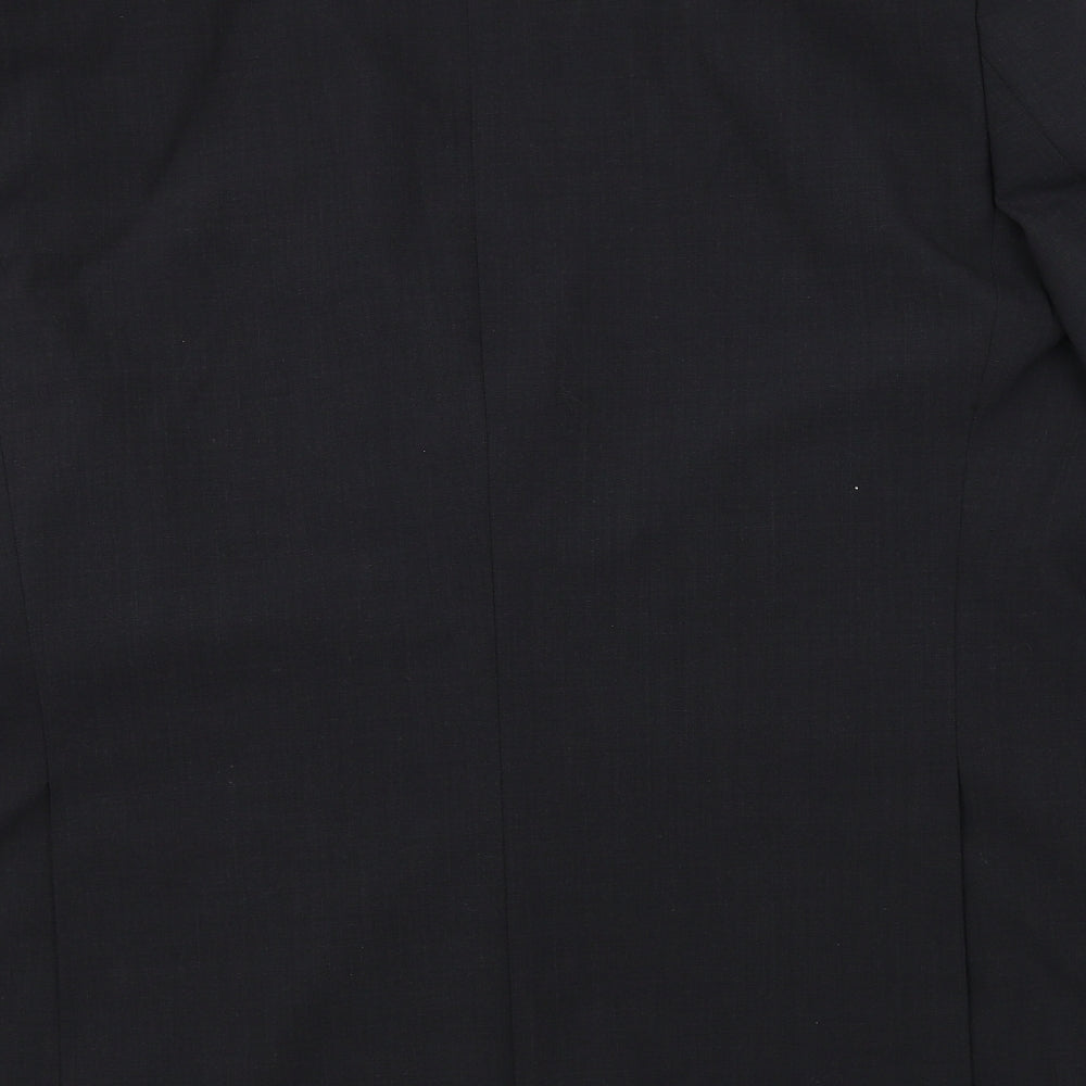 greenwoods Mens Black Jacket Blazer Size 42