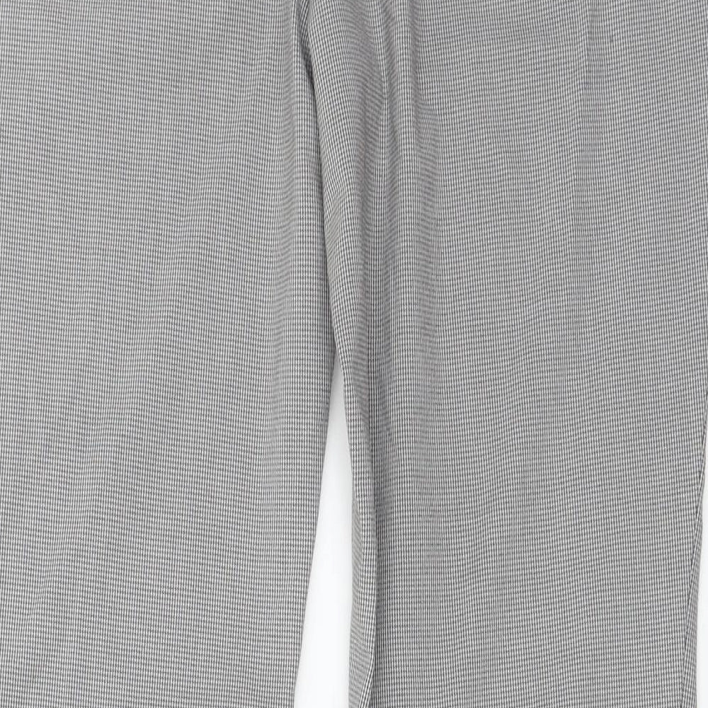 Zara Womens Grey Trousers Size 32 in L24 in