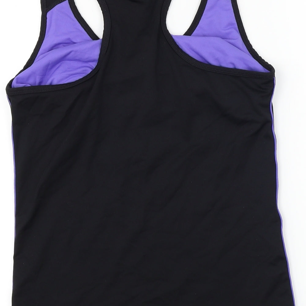 WORKOUT Womens Black Basic T-Shirt Size 16
