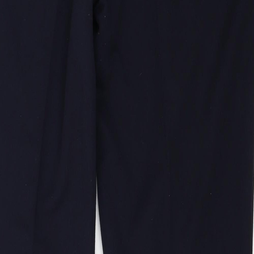 Marks and Spencer Womens Blue Trousers Size 16 L26 in