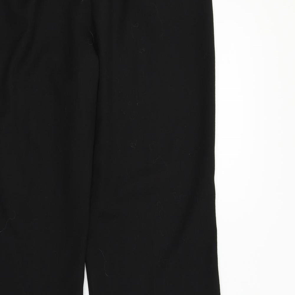 New Look Womens Black Trousers Size 12 L29 in