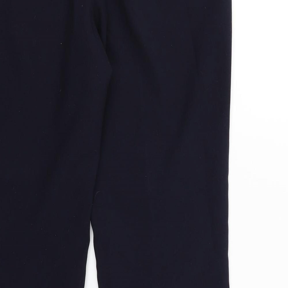 M&Co Womens Blue Trousers Size 10 L26 in