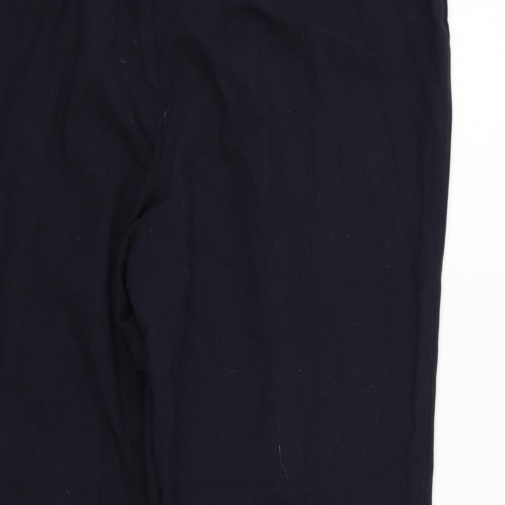 MAGI Womens Blue Trousers Size 18 L26 in