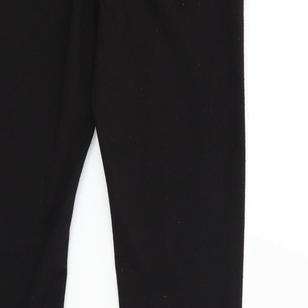 deniem & co Womens Black Trousers Size 14 L28 in