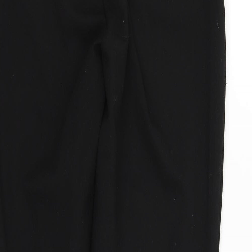 H&M Womens Black Trousers Size 12 L25 in