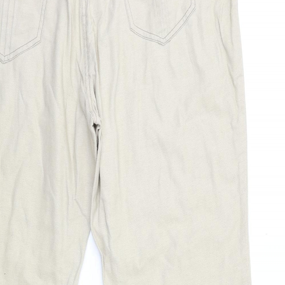 WRAP Womens Beige Trousers Size 38 in L28 in