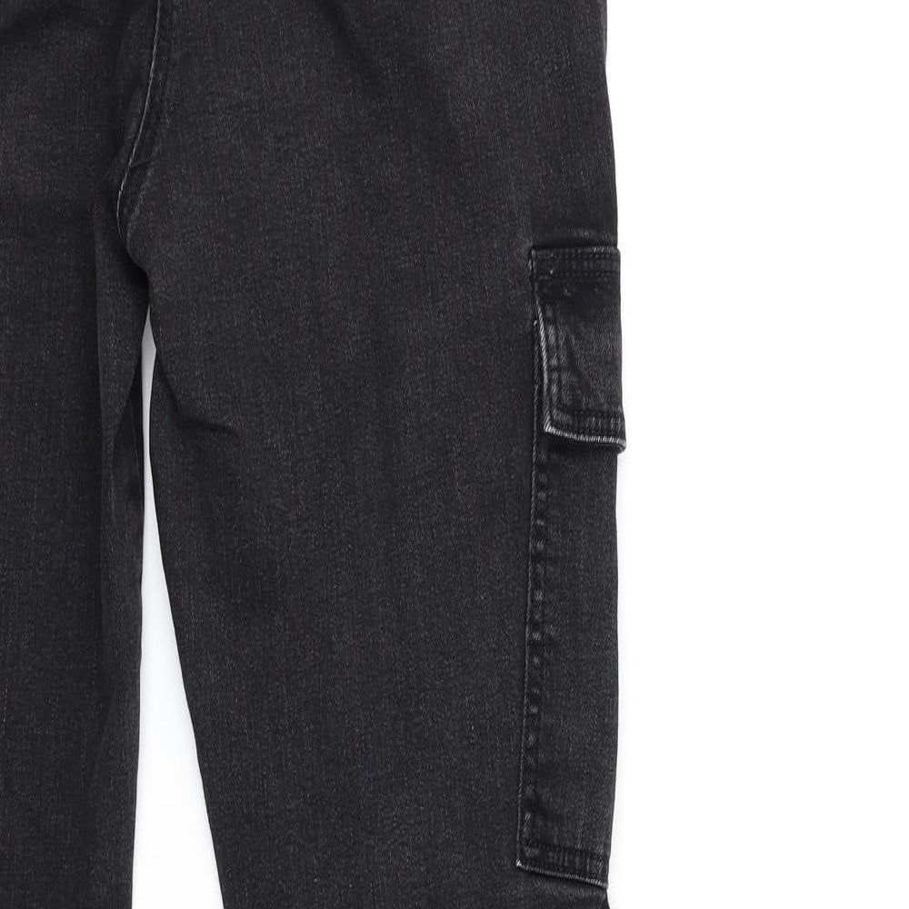 NEXT Womens Black Denim Skinny Jeans Size 10 L28 in