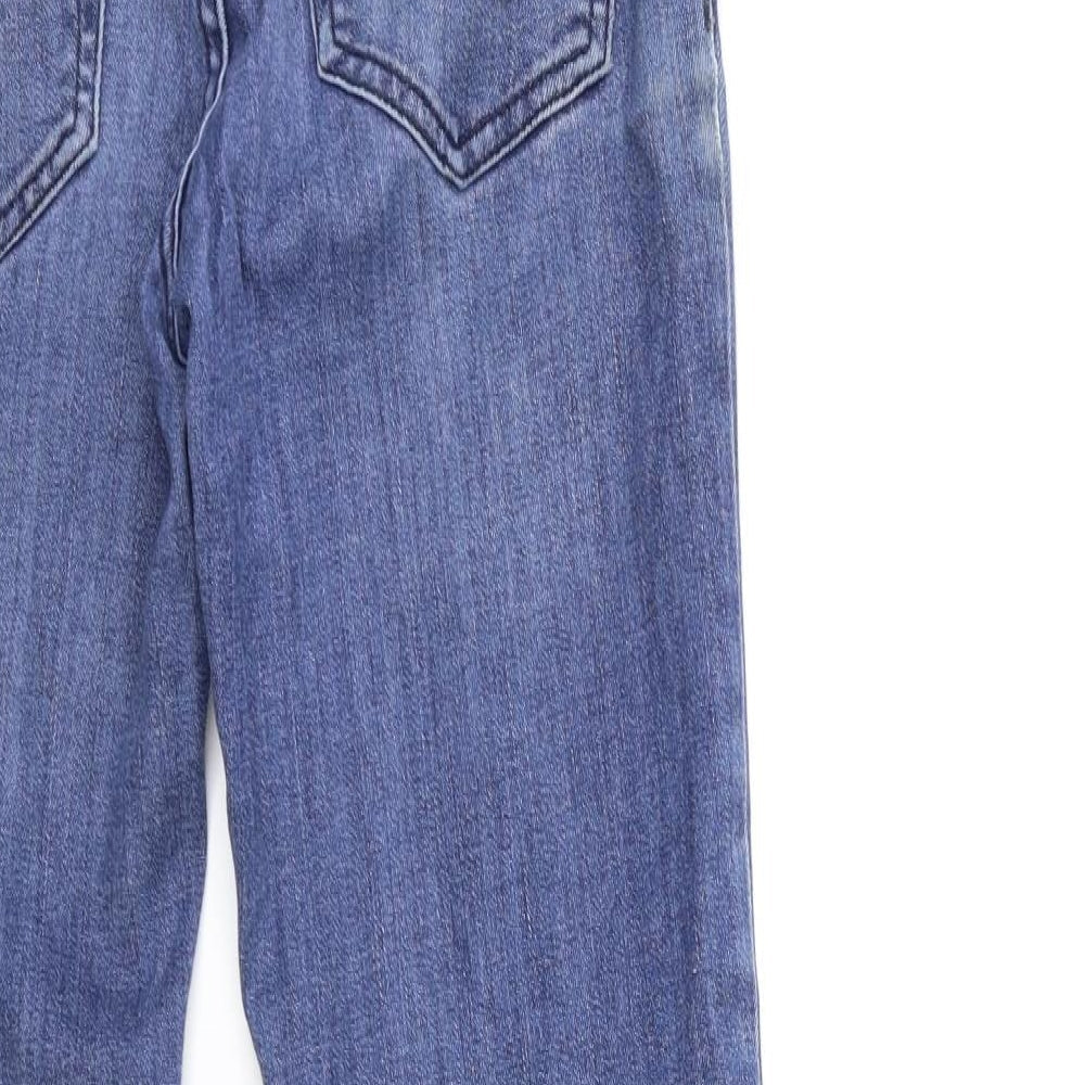 Preworn Womens Blue Denim Skinny Jeans Size 26 in L28 in