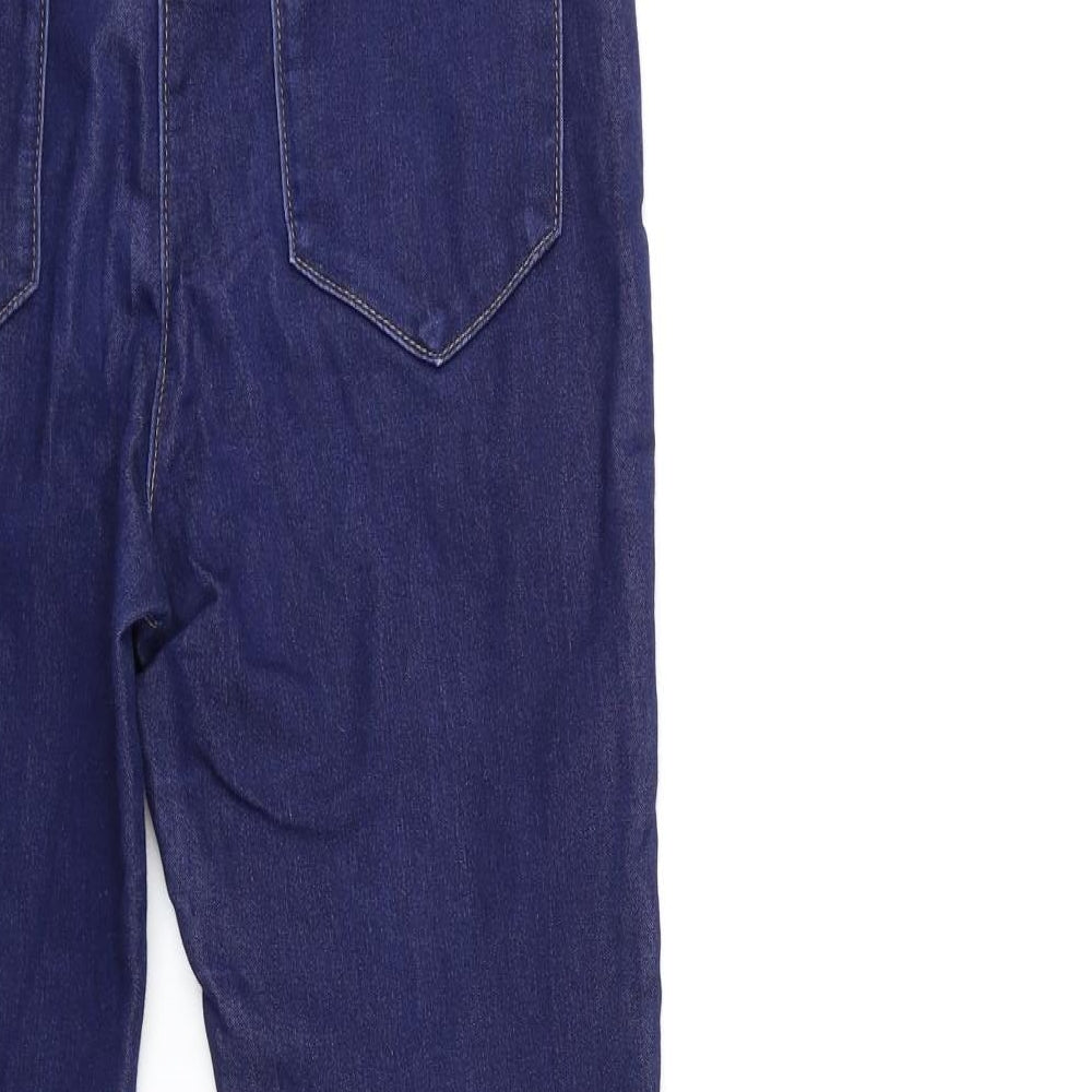 Preworn Womens Blue Denim Skinny Jeans Size 26 in L28 in