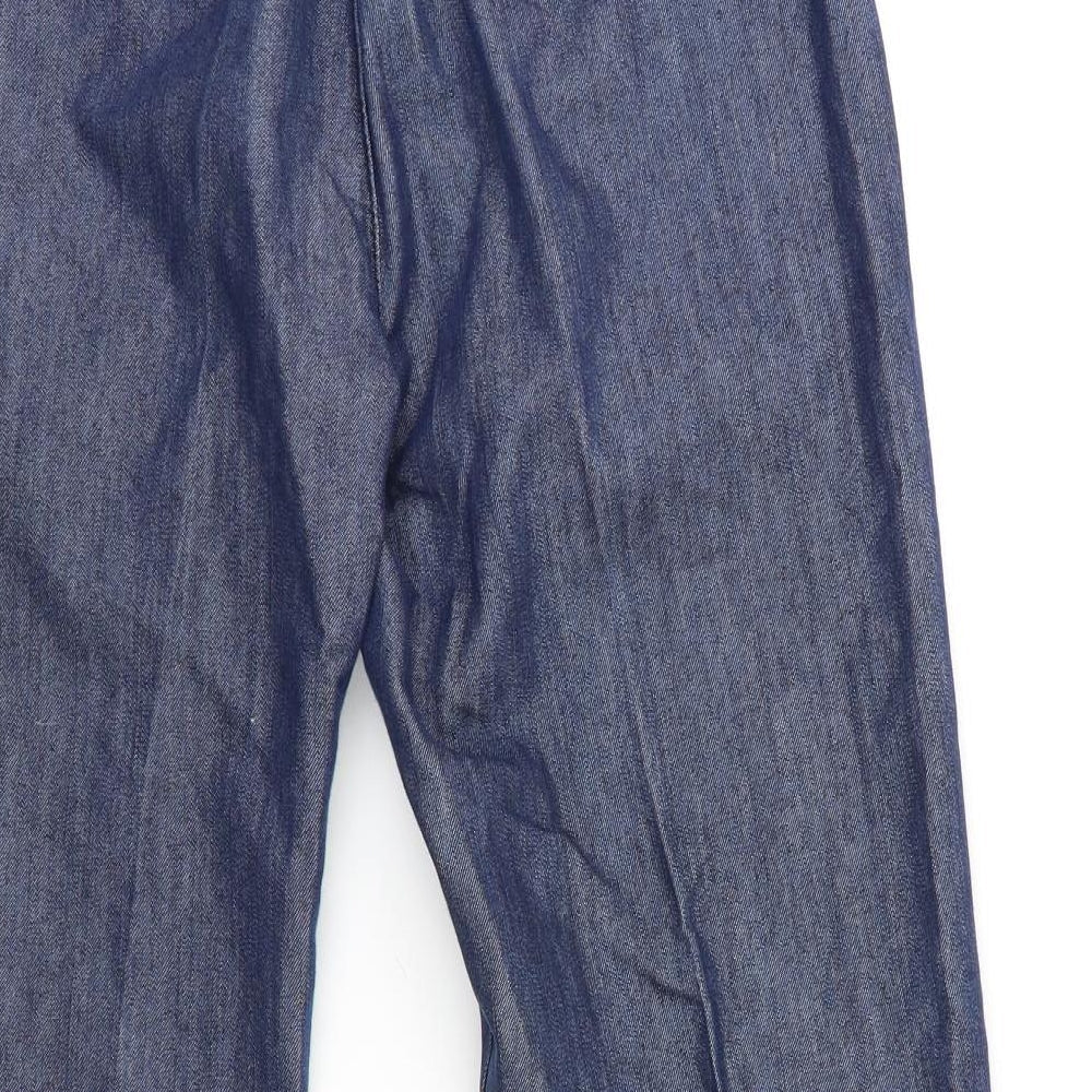 Preworn Womens Blue Denim Straight Jeans Size 30 in L26 in
