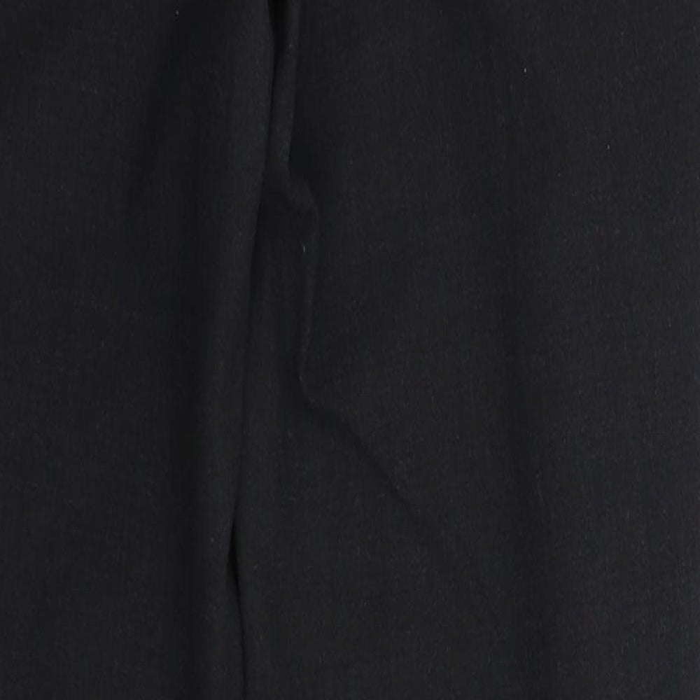 Simon Jersey Womens Grey Dress Pants Trousers Size 8 L31 in