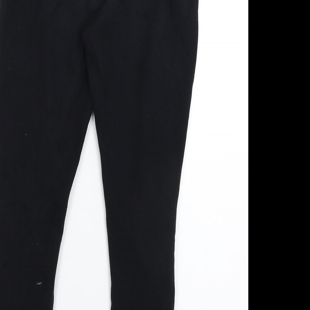 NEXT Girls Black Jegging Trousers Size 9 Years - Legging