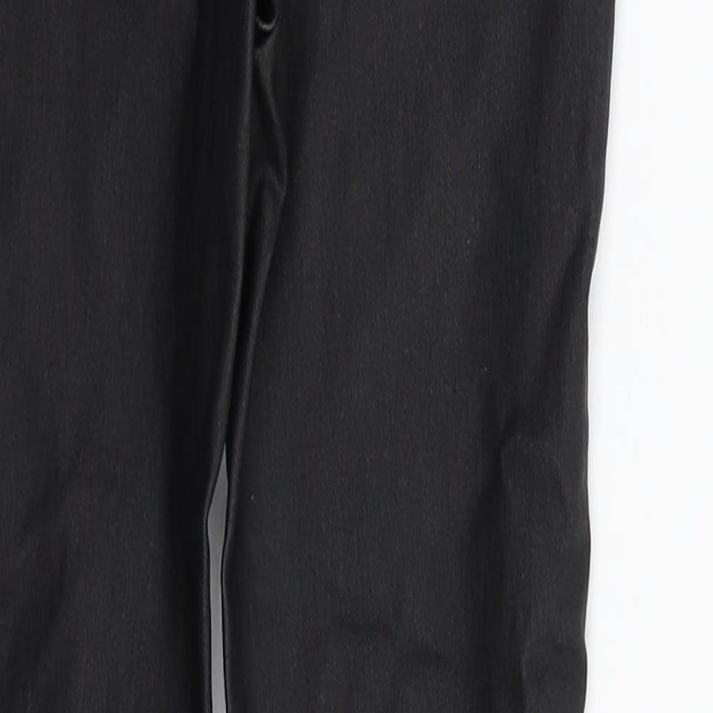NEXT Girls Black Jegging Trousers Size 9 Years