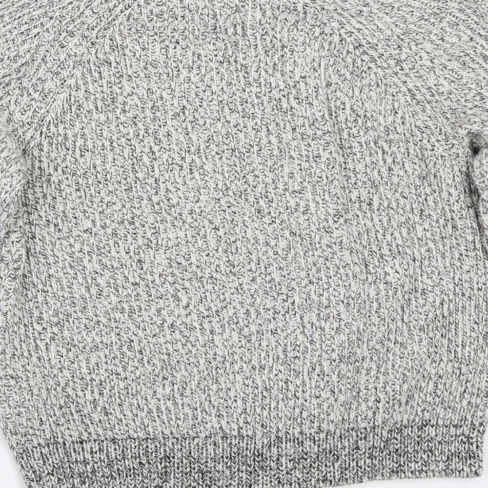 H&M Womens Grey Pullover Jumper Size M