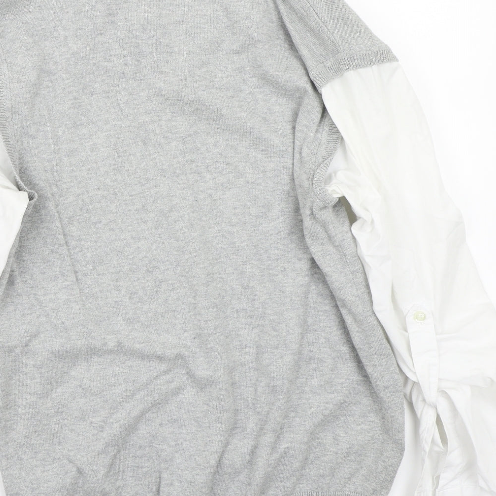Cutting Edge Womens Grey Pullover Jumper Size M