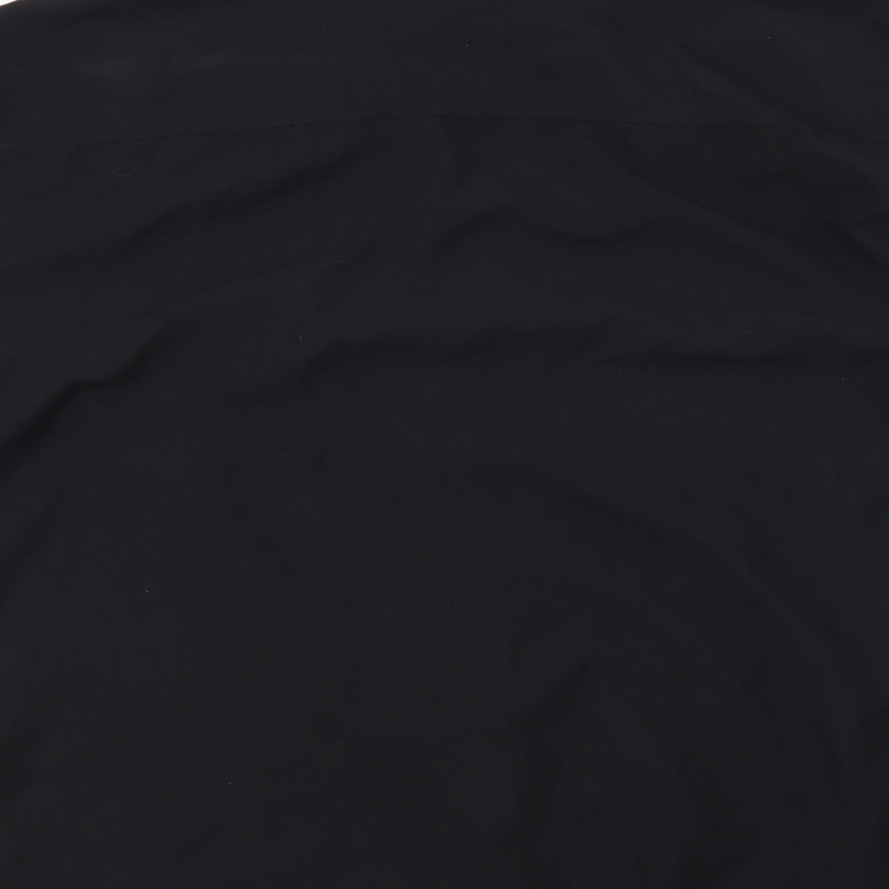 NEXT Mens Black Button-Up Size M