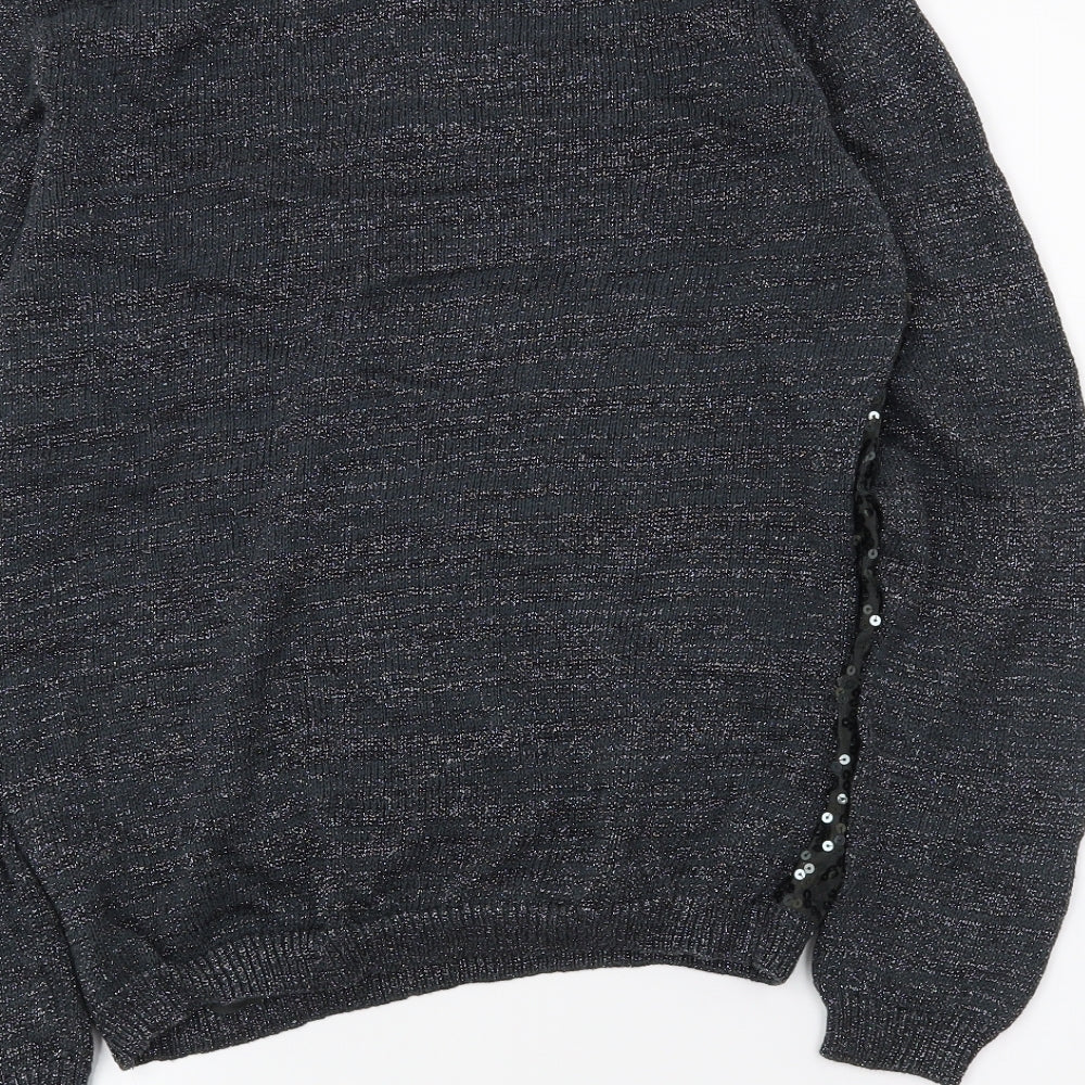 Atmosphere Womens Grey Pullover Jumper Size 12