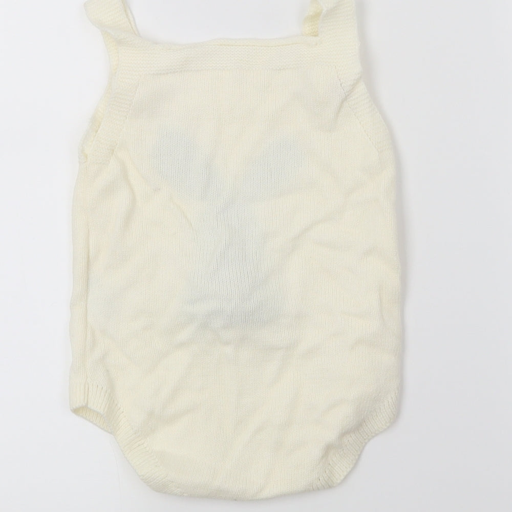 Preworn Baby Ivory Leotard One-Piece Size 18-24 Months