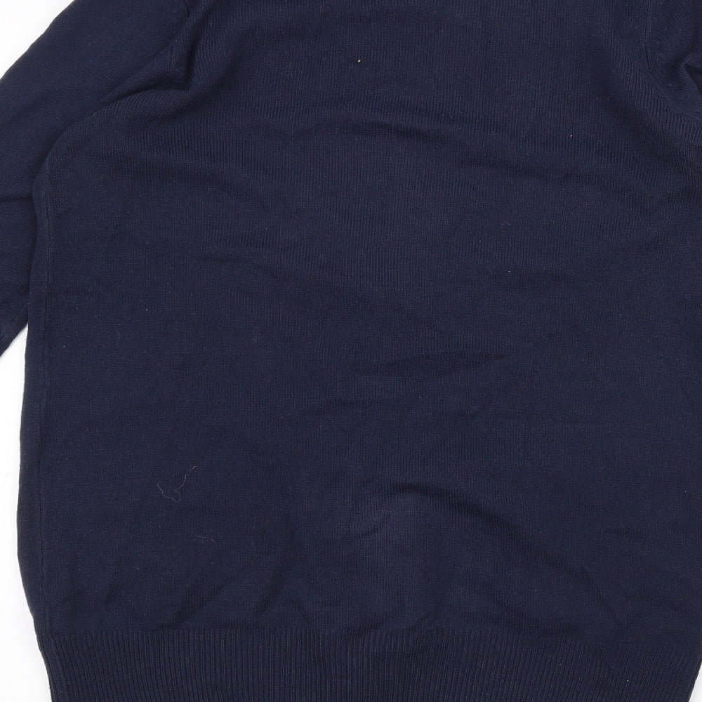 H&M Womens Blue Cardigan Jumper Size S