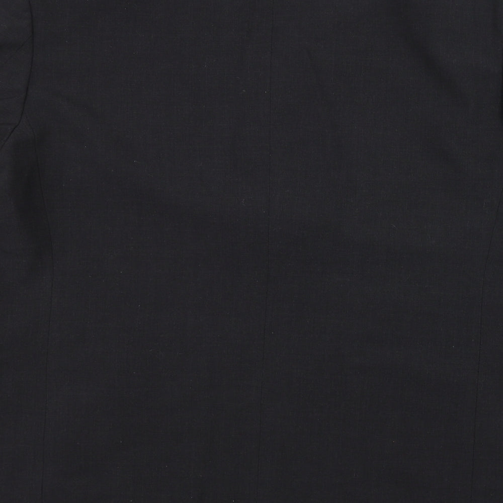 Marks & Spencer Mens Black Jacket Suit Jacket Size 36