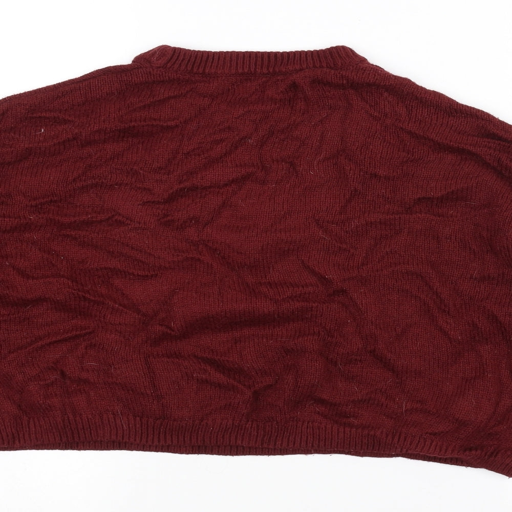 6ixty 8ight Womens Red Pullover Jumper Size S