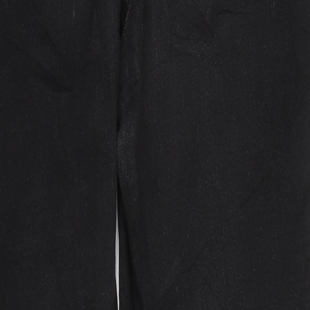 H&M Womens Black Denim Straight Jeans Size 12 L29 in - highrib