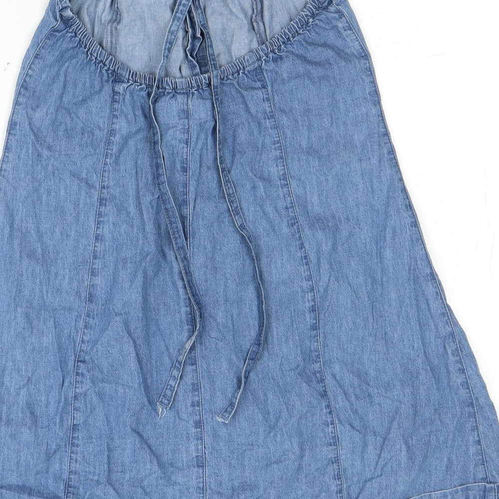 ASOS Womens Blue Basic Blouse Size 4