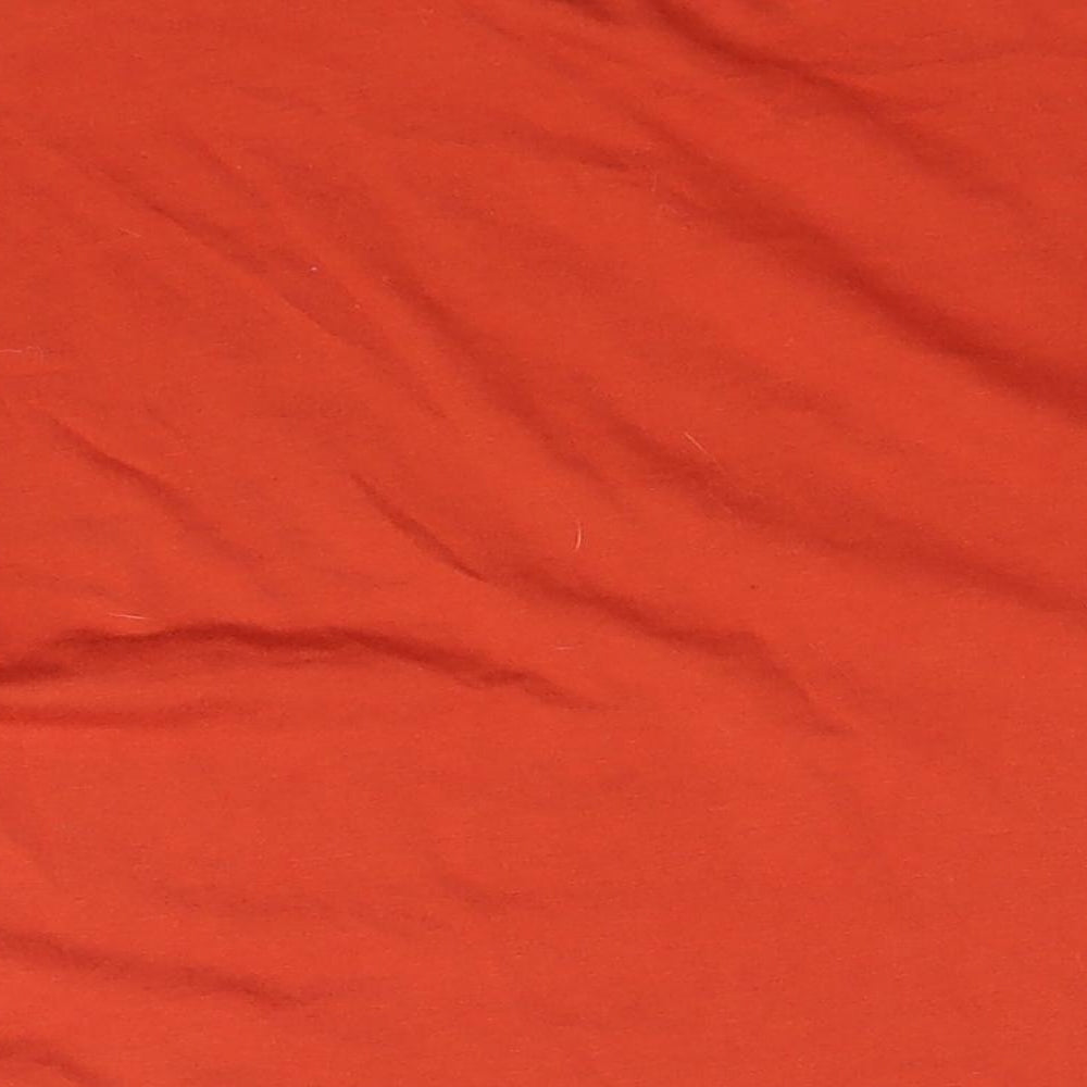New Look Girls Orange Basic T-Shirt Size 9 Years