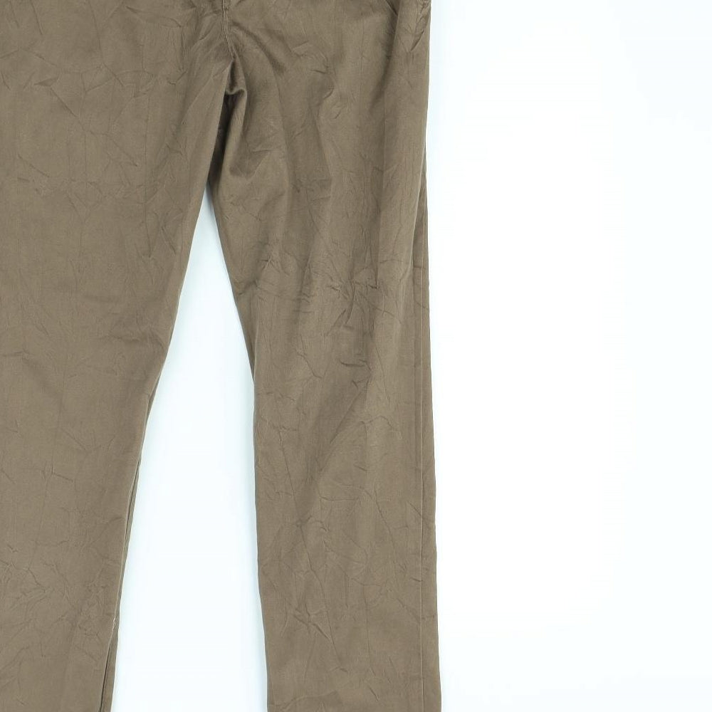 Vera Moda Mens Brown Straight Jeans Size 34 in L30 in