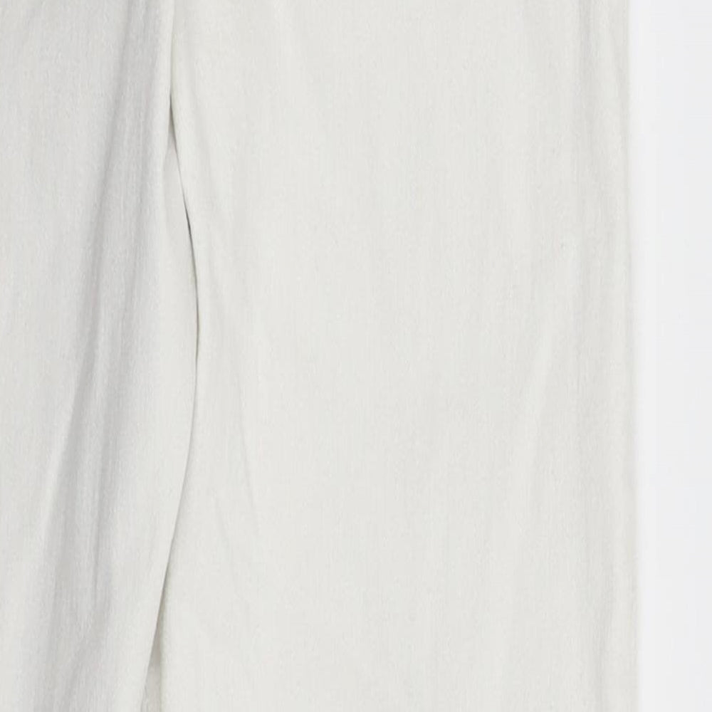 Topshop Womens White Denim Jegging Jeans Size 28 in L27 in