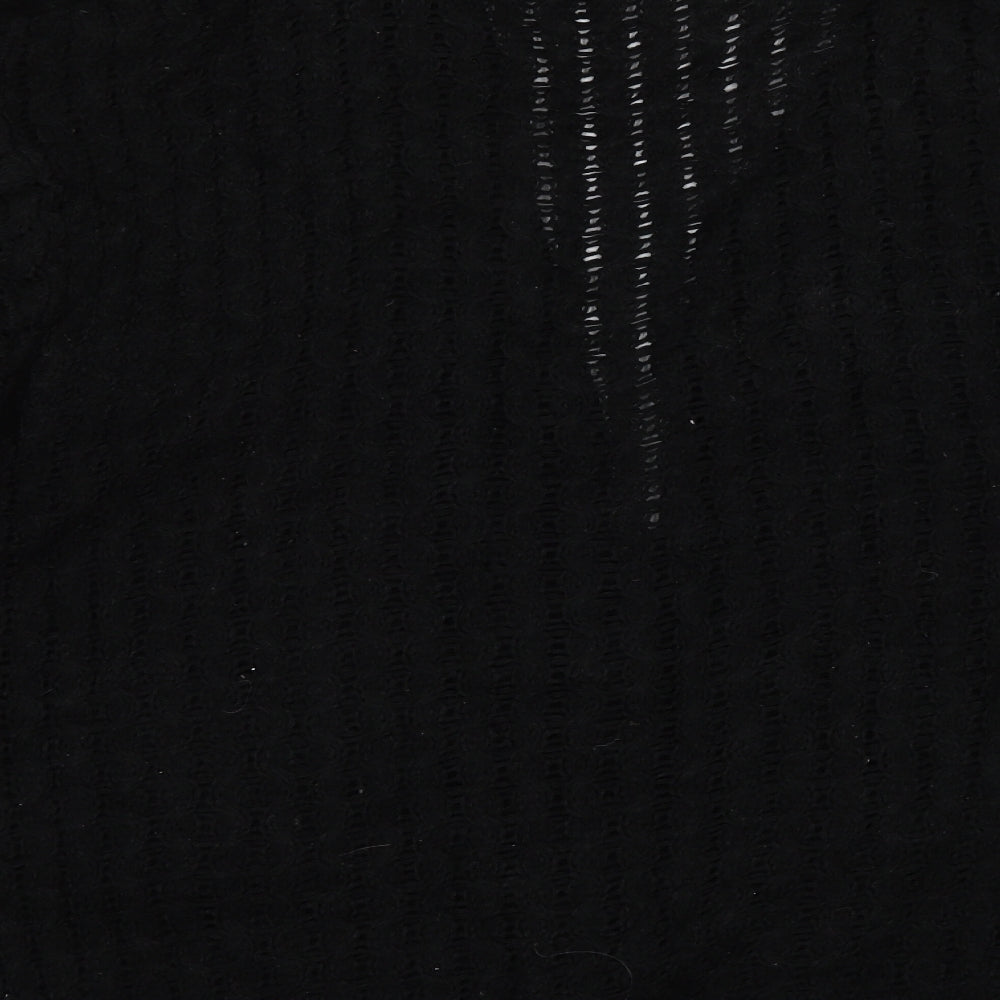 Glimpse Womens Black Cardigan Jumper Size 2XL