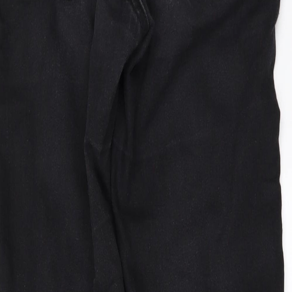 Denim & Co. Womens Black Denim Skinny Jeans Size 6 L26 in