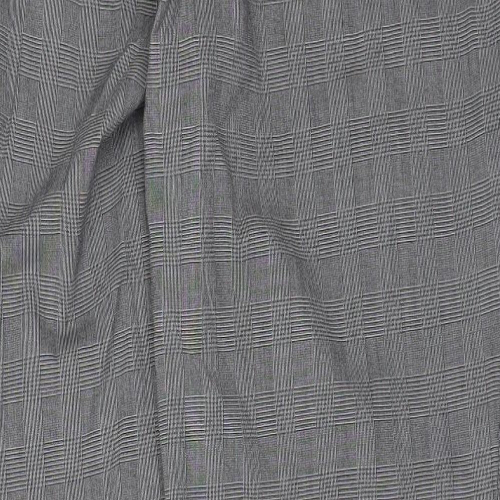 ecru Womens Green Check Trousers Size 38 L29 in