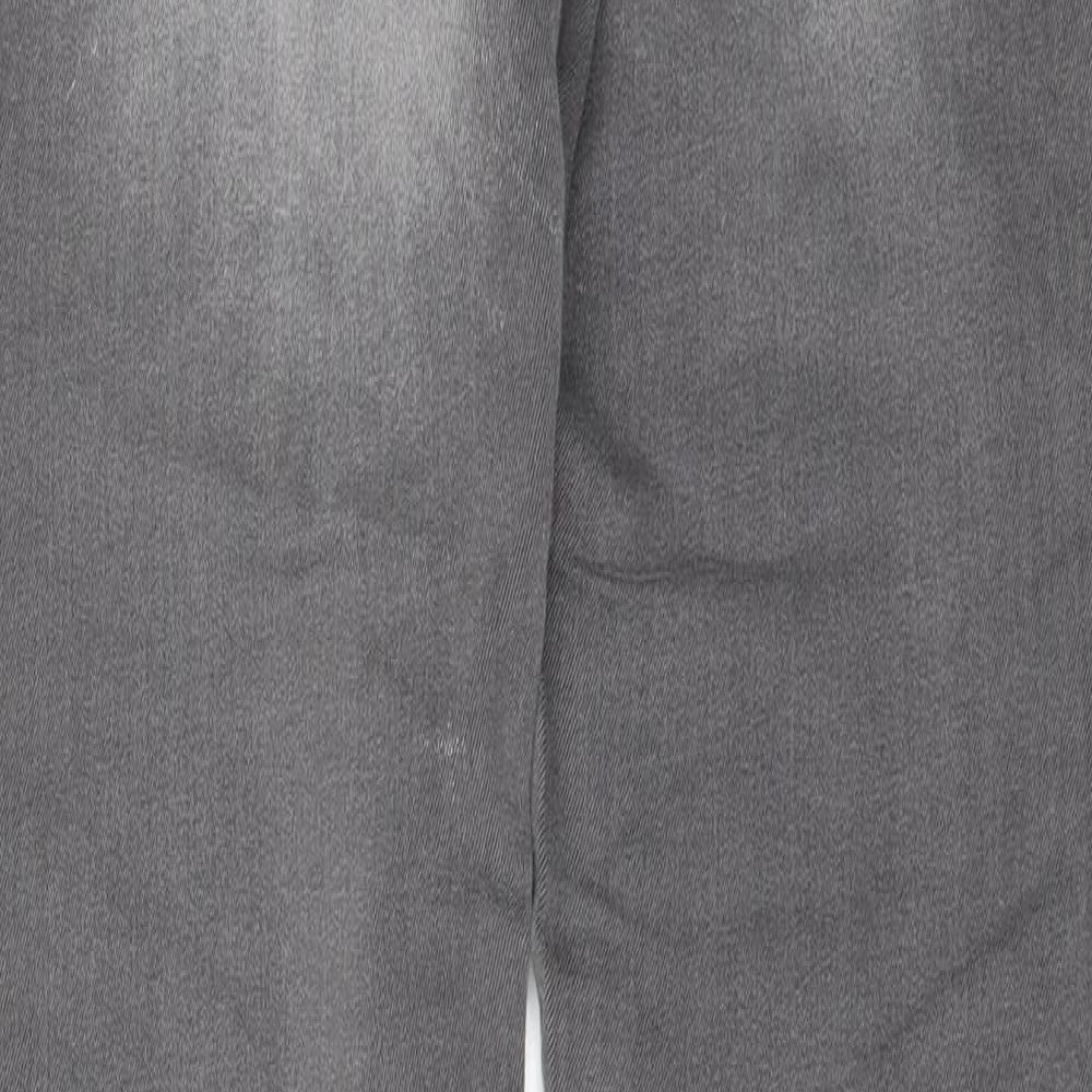 Jordache Womens Grey Denim Jegging Leggings Size 8 L30 in