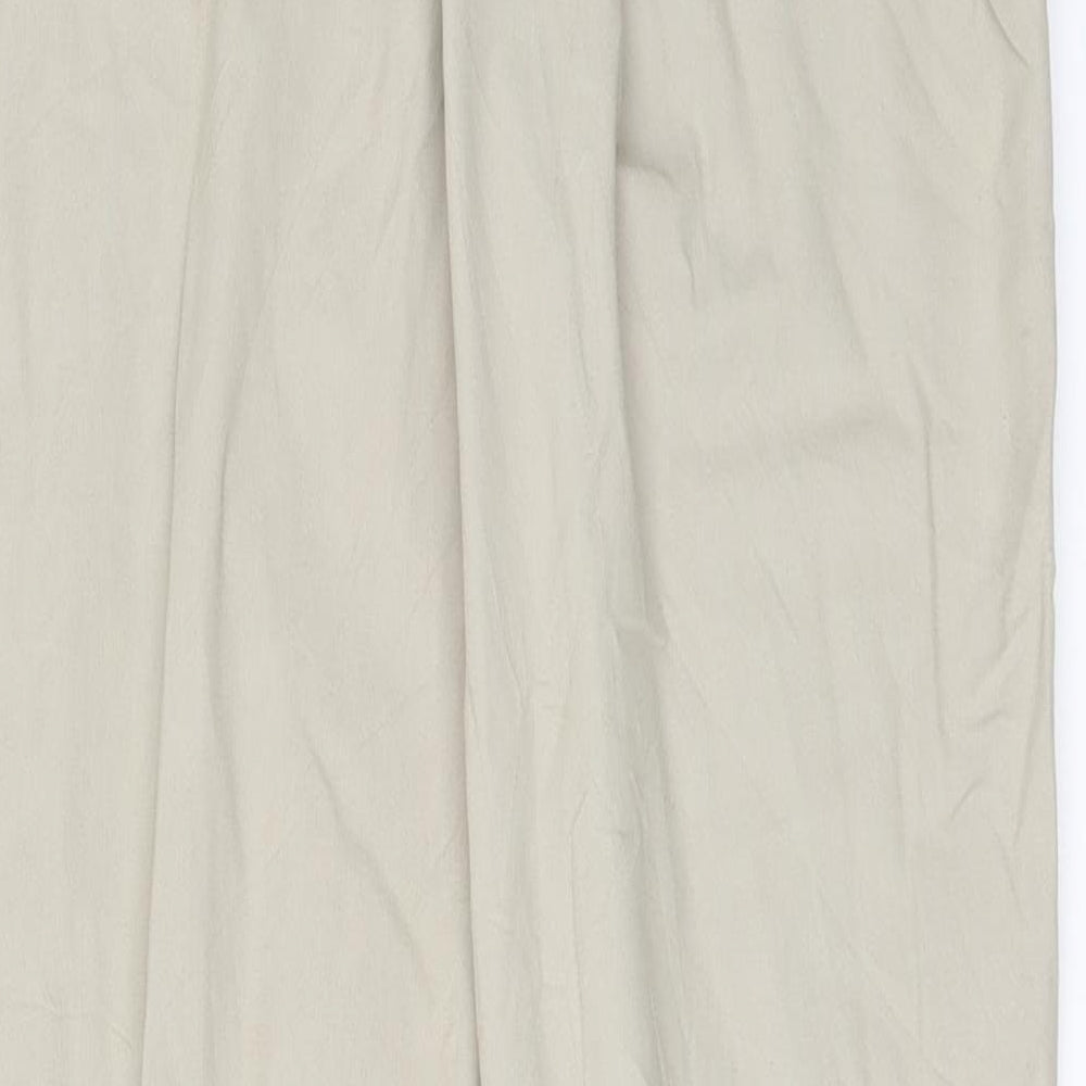 Cambio Womens Beige Chino Trousers Size 32 in L28 in