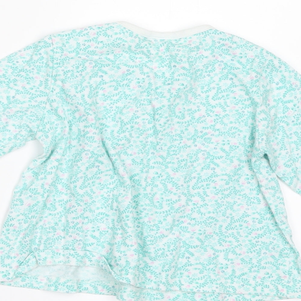 NEXT Girls Green Floral A-Line Size 3-6 Months