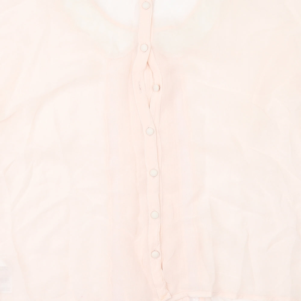 Dorothy Perkins Womens Orange Tunic Blouse Size 12